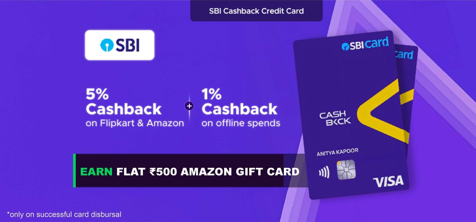 SBI Card Cashback Offers